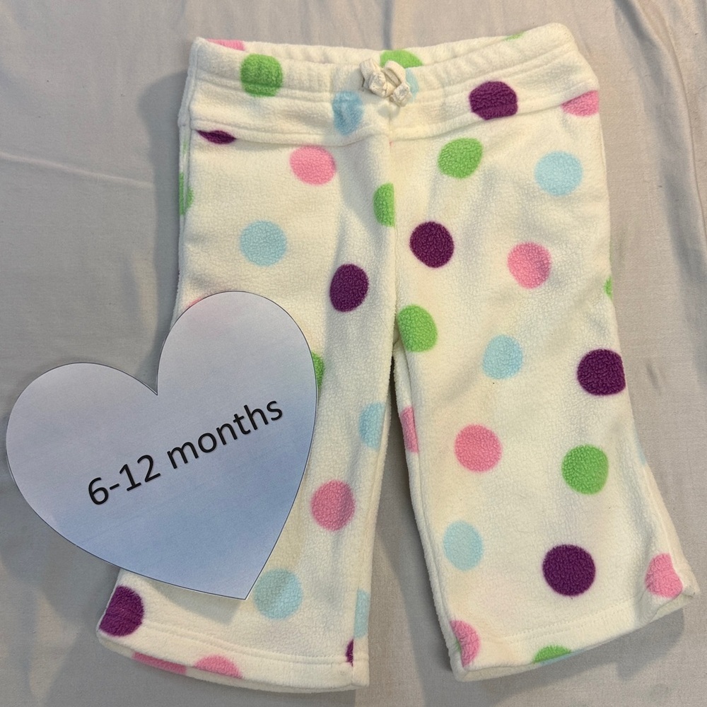 Old Navy - Colourful Polka Dot Fleece Pants